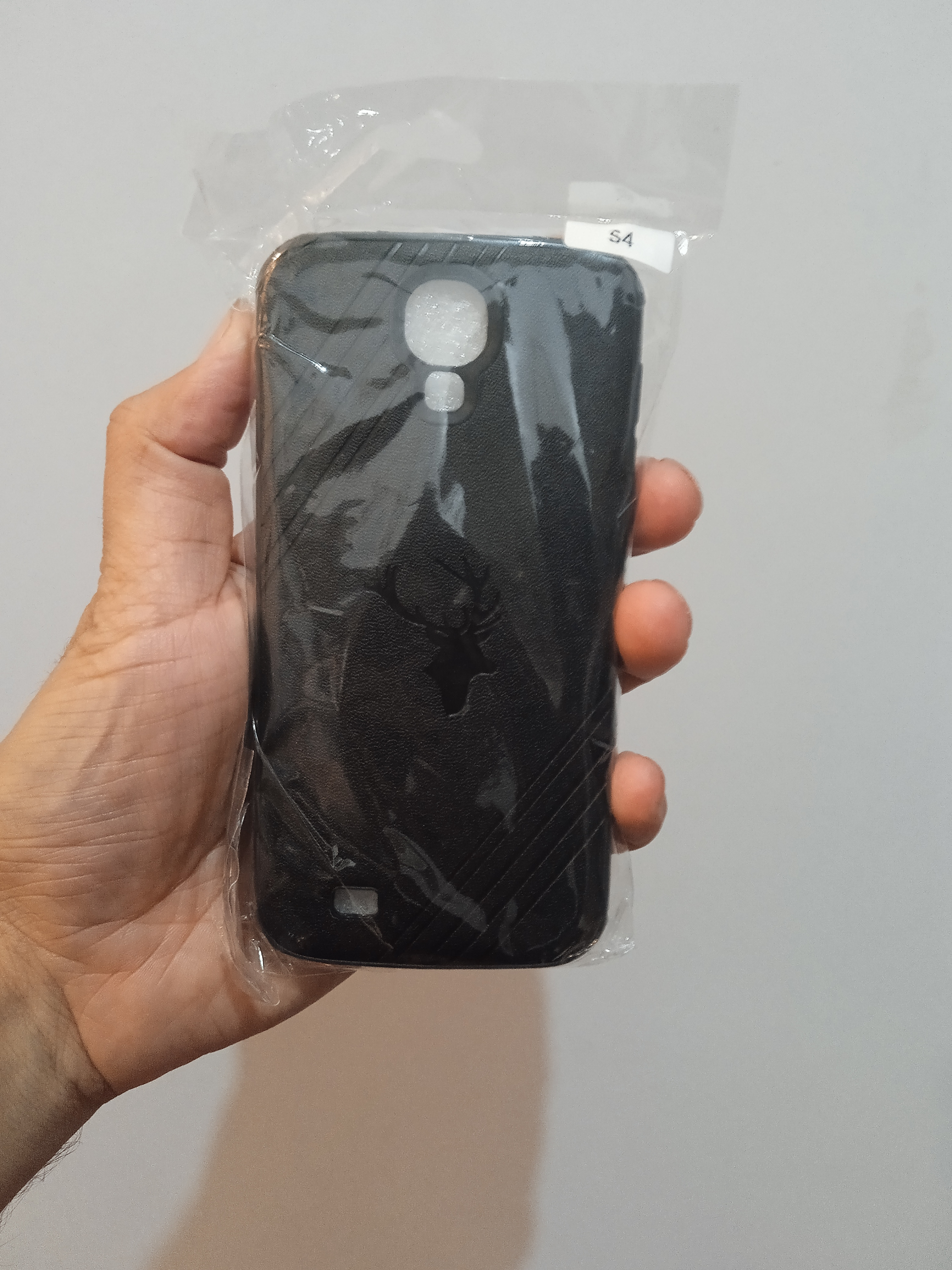 قاب چرمی پارچه ای  طرح گوزن Samsung S4